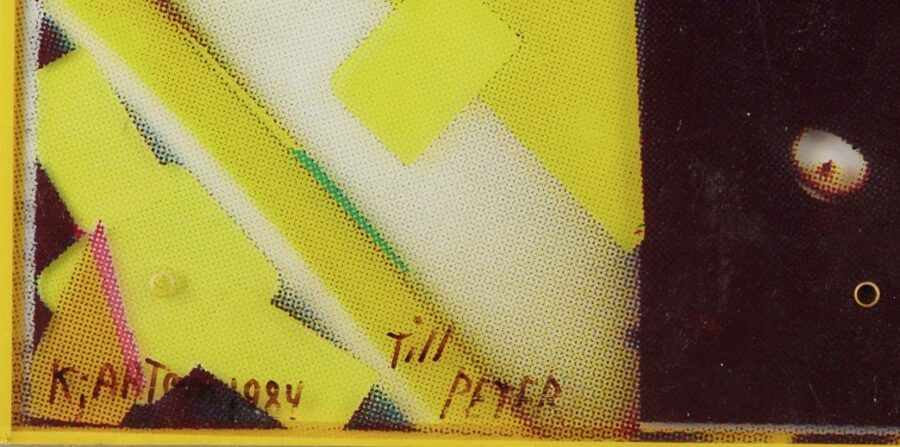 Kjartan Slettemark - unik Polaroid trykk