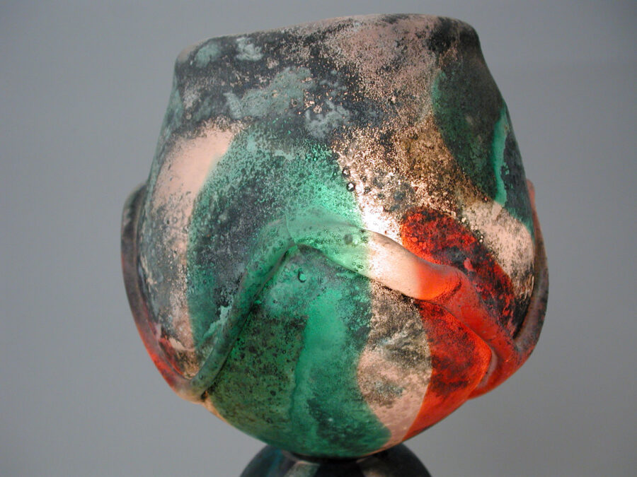 Unik gulvlampe-/ skulptur av Ermanno Nason, Murano