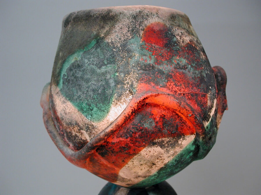 Unik gulvlampe-/ skulptur av Ermanno Nason, Murano