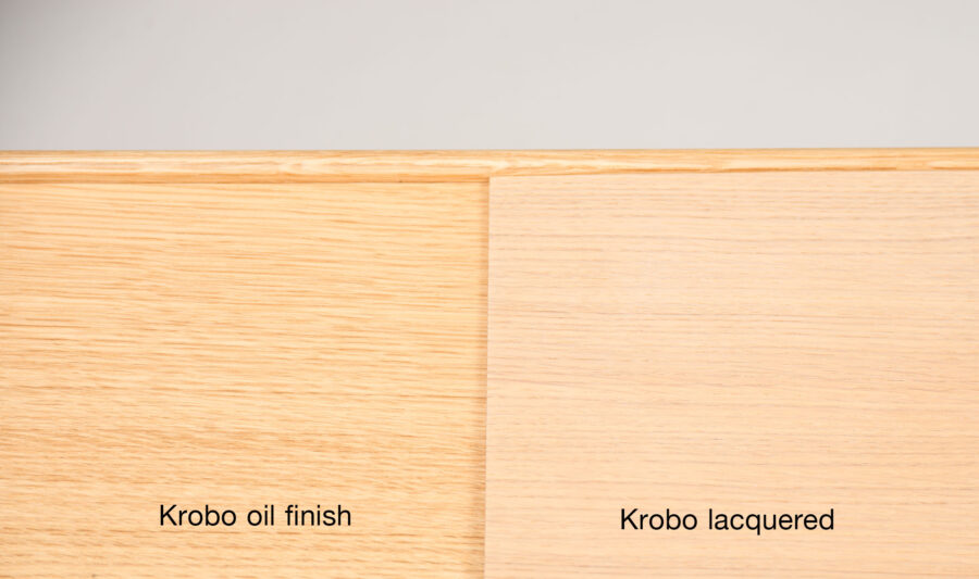 Krobo bench special edition, oiled oak design T. Afdal