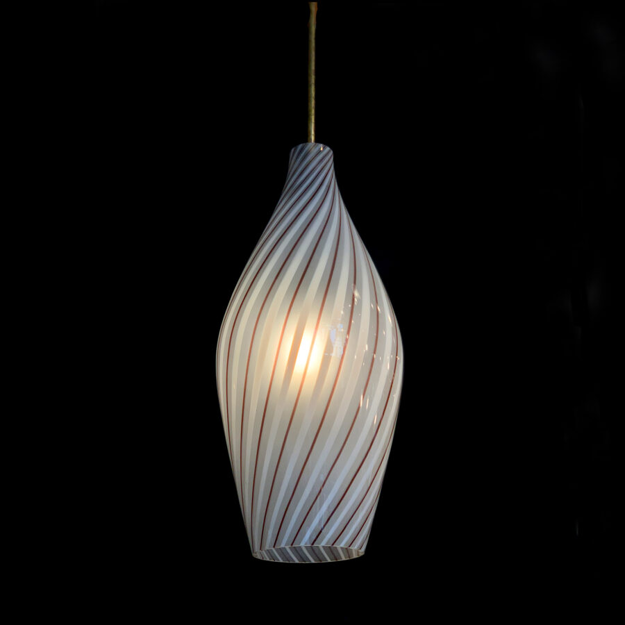 German art-glass pendants