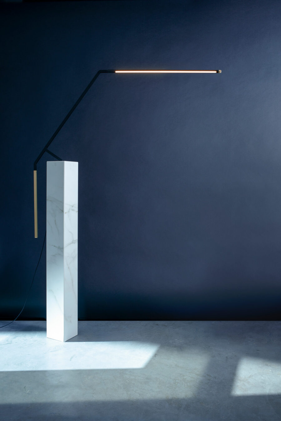 Bird table lamp by Bernhard Osann