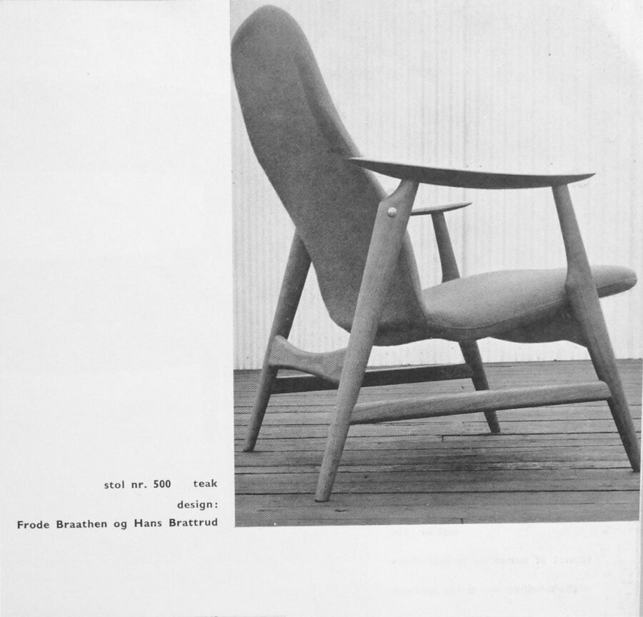 Vintage easy chair by Dokka