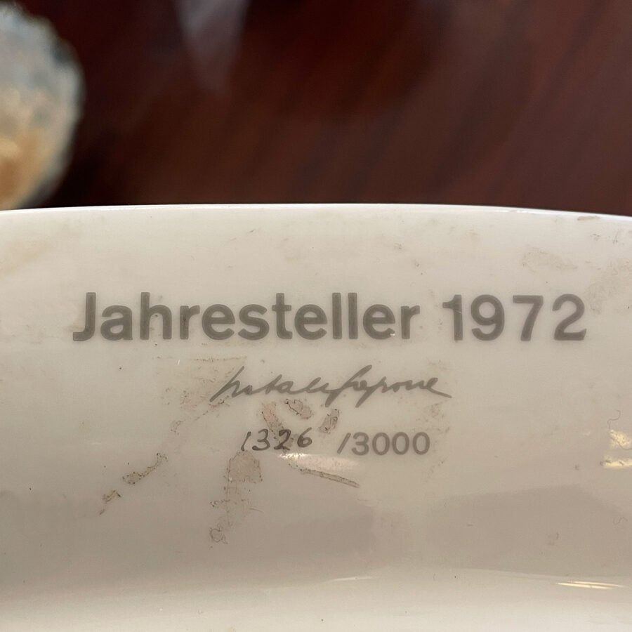 Natale Sapone Plate for Rosenthal