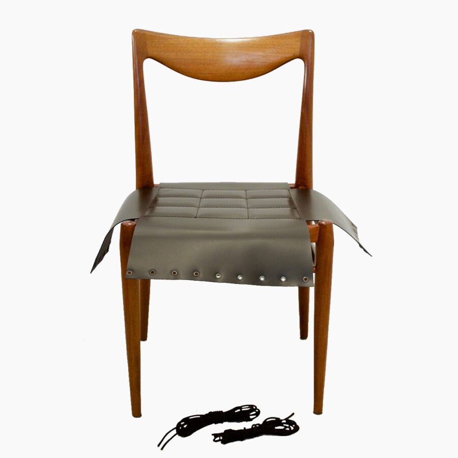 Leather seat replacement for Bambi Chair 61/1