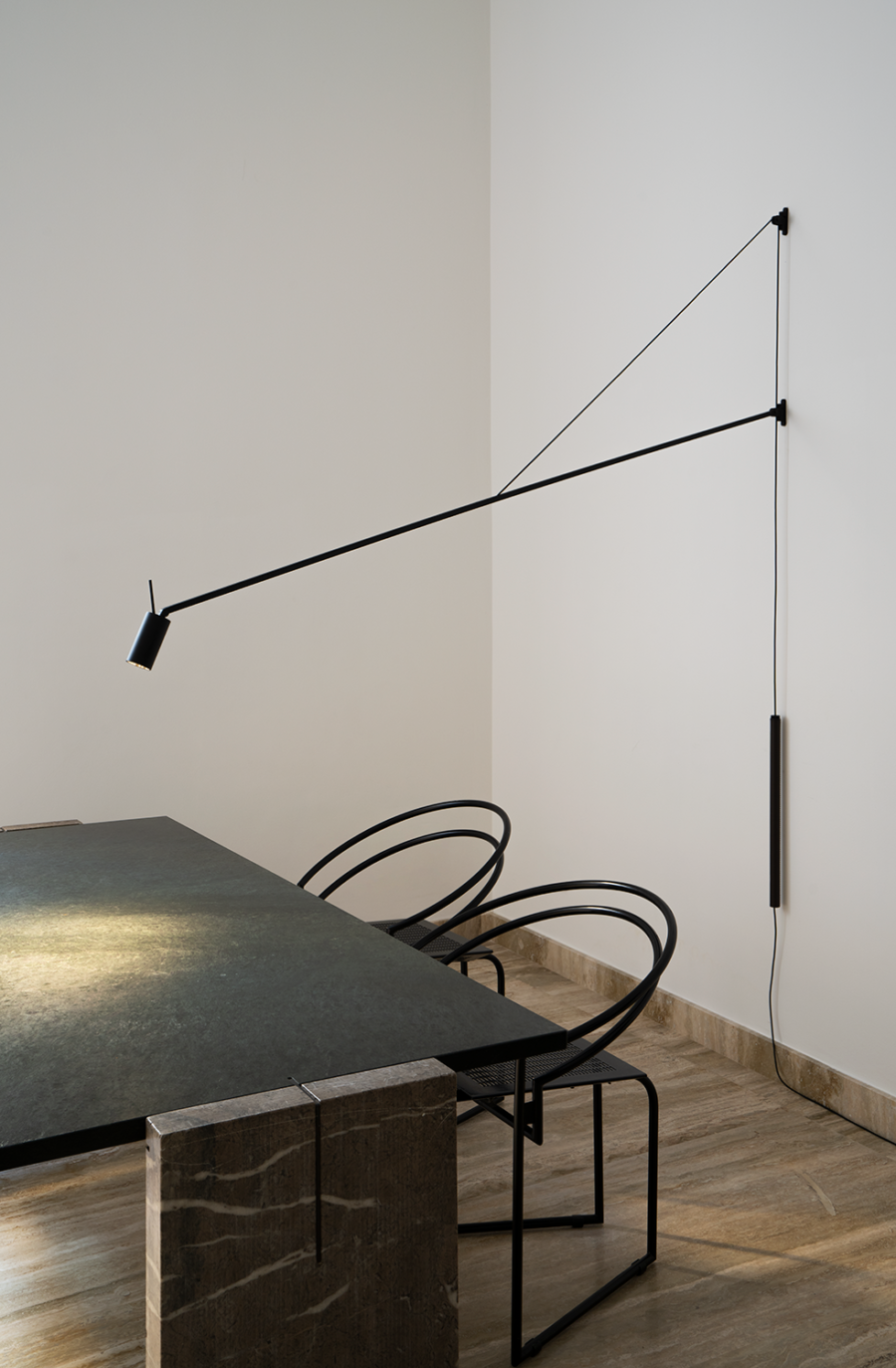 Swan lamp by Bernhard Osann
