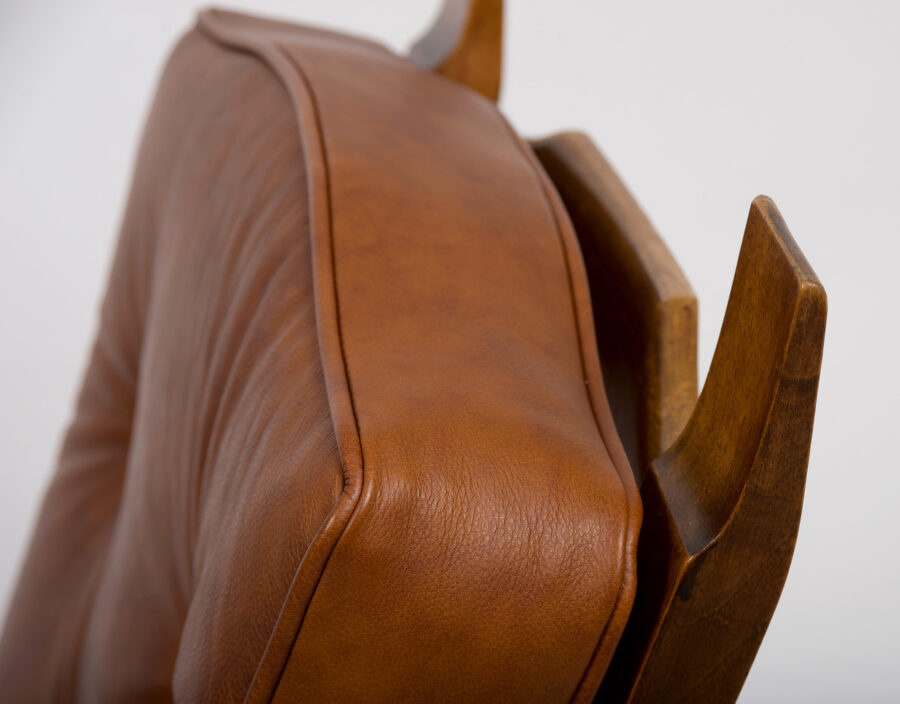 Rare Kanadier armchair by Hugo Gorge