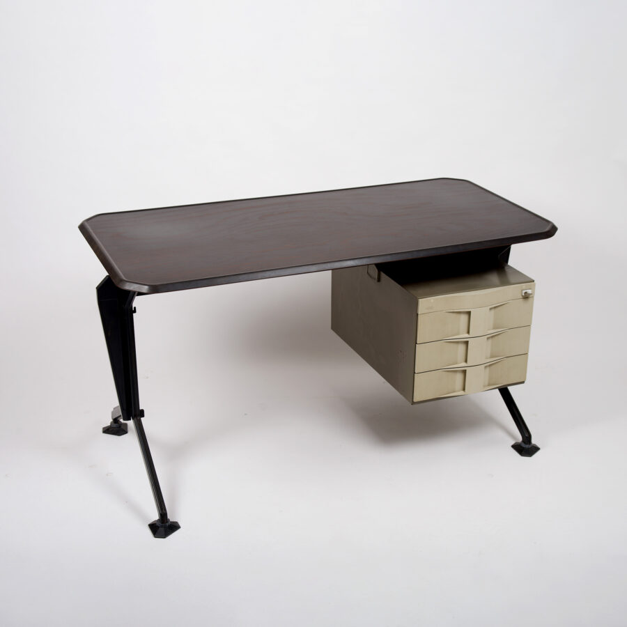 Vintage Arco Desk by BBPR studio for Olivetti