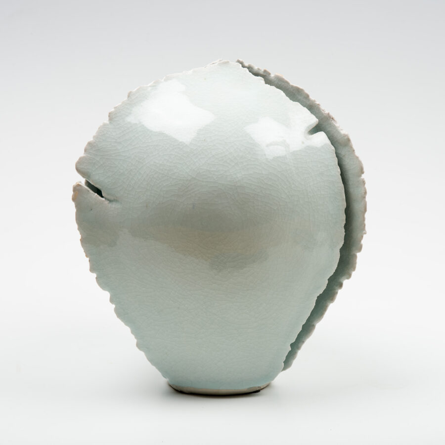 Erik Pløen unique porcelain vase
