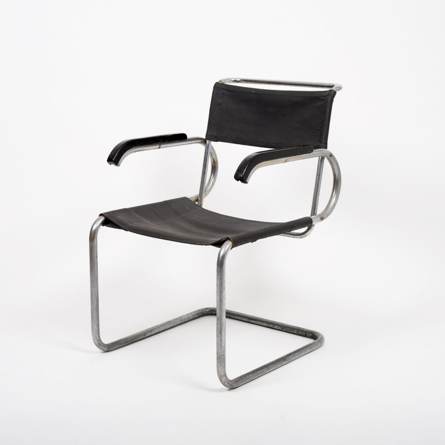 Vintage B55 armchair by Marcel Breuer