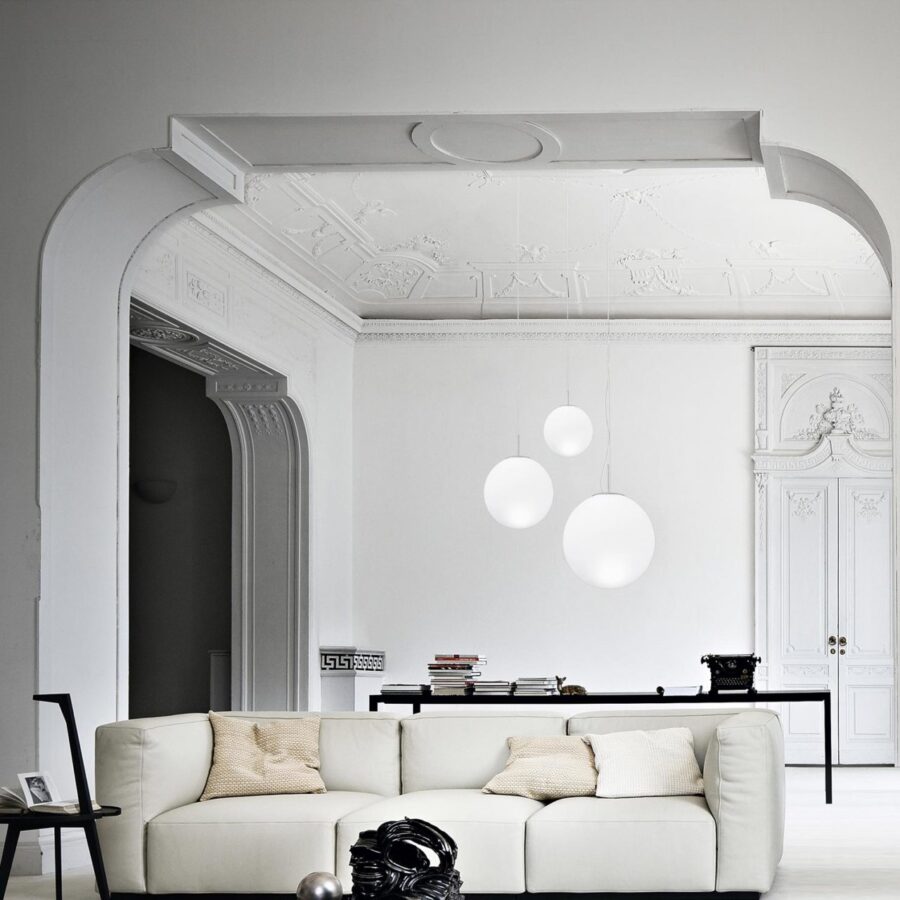 Asteroide glass suspension by Nemo