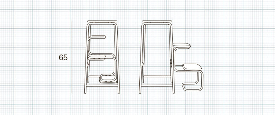 TRAB Step Stool High