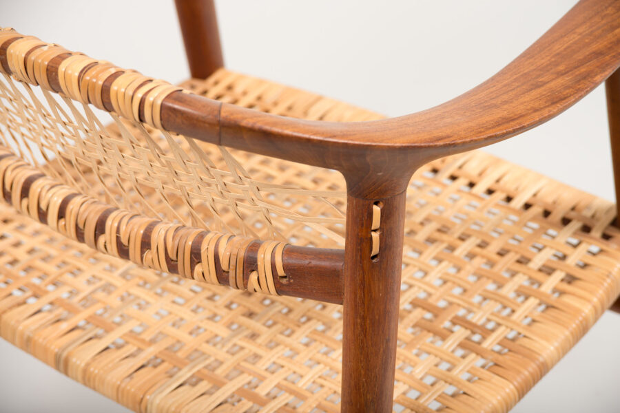 A pair of vintage Bambi armchairs