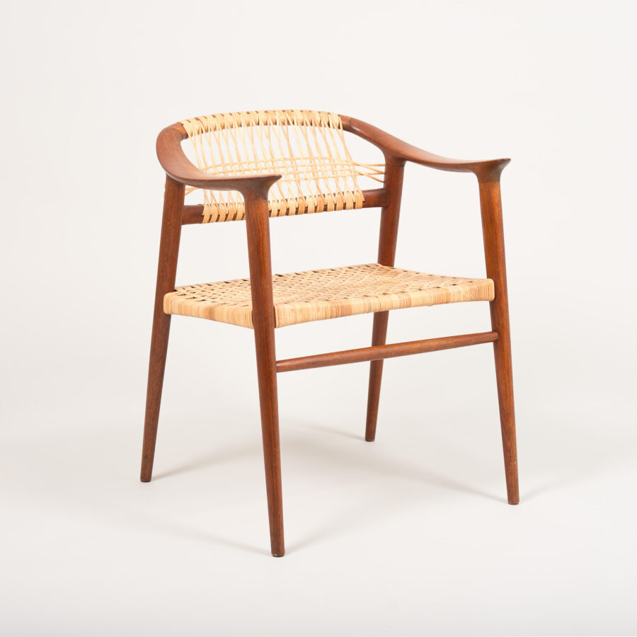 A pair of vintage Bambi armchairs