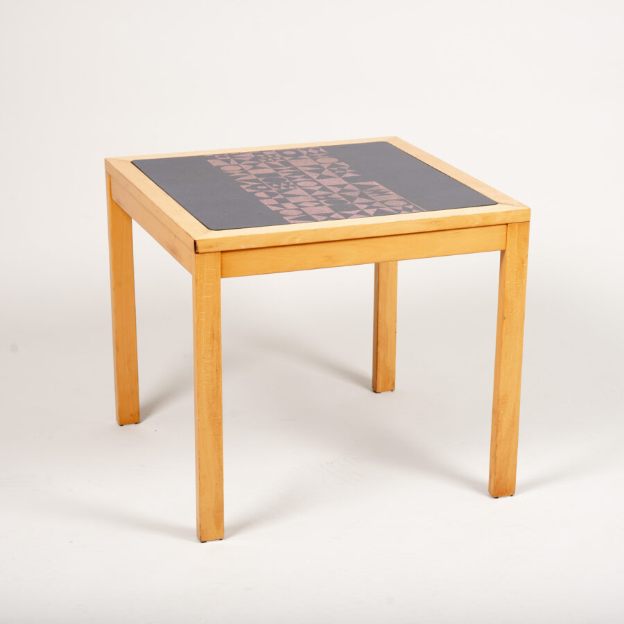 A rare small table by Arne Jon Jutrem