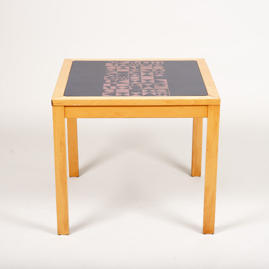 A rare small table by Arne Jon Jutrem