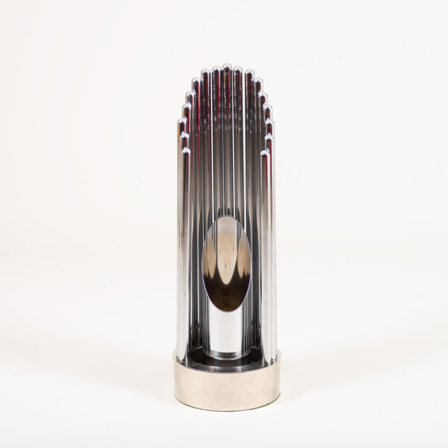 Sjelden italiensk op-art bordlampe