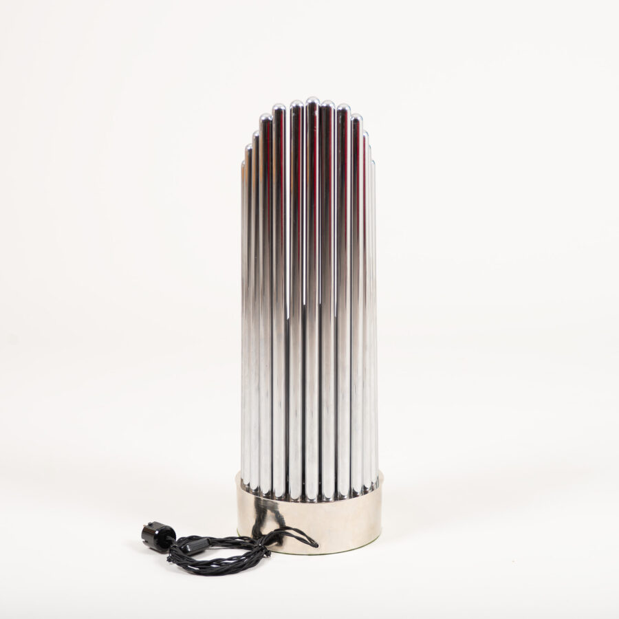 Sjelden italiensk op-art bordlampe