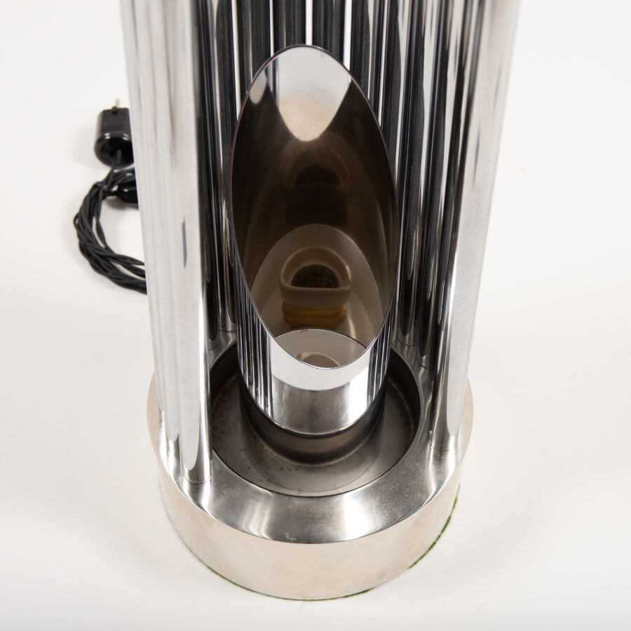 Sjelden italiensk op-art bordlampe