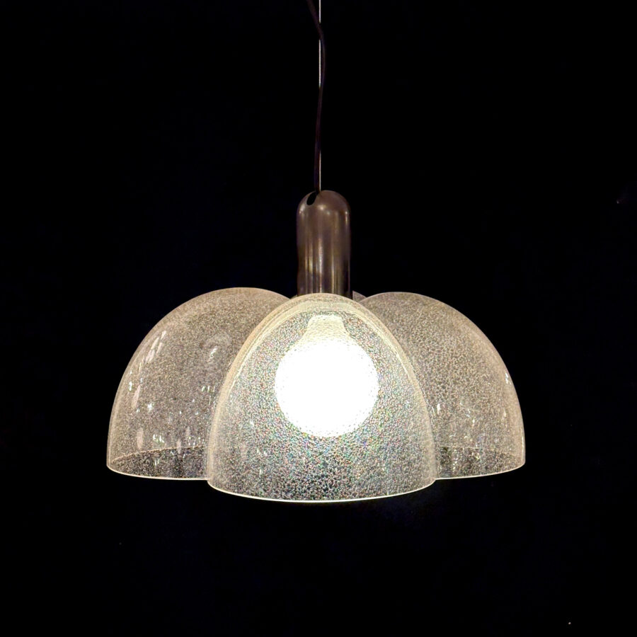Vintage Mazzega glass pendant LS 111