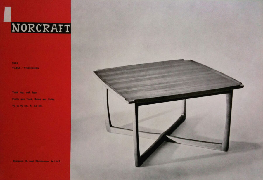 Teak sofabord fra Norcraft