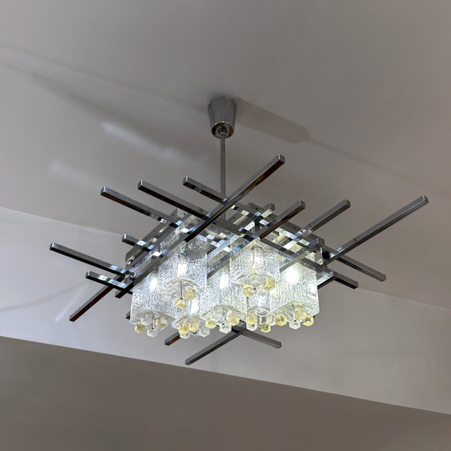Vintage chandelier by Poliarte