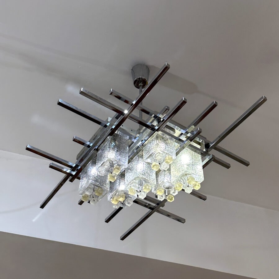 Vintage chandelier by Poliarte