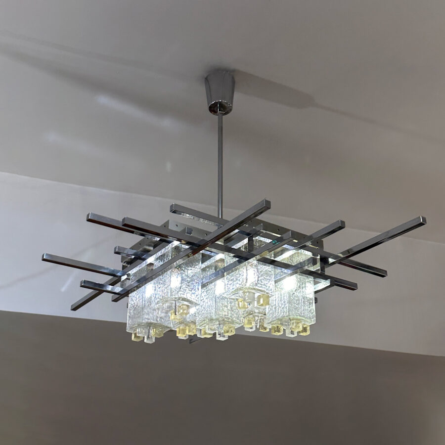 Vintage chandelier by Poliarte