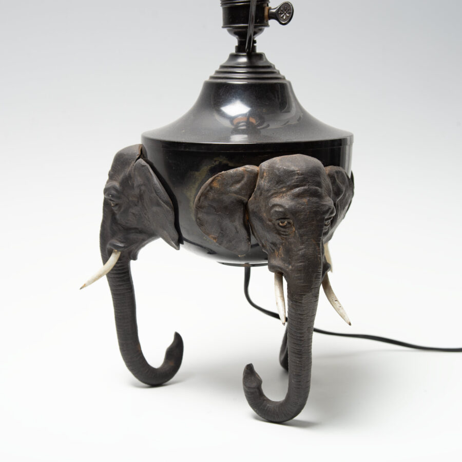 Early 1900´s elephant lamp