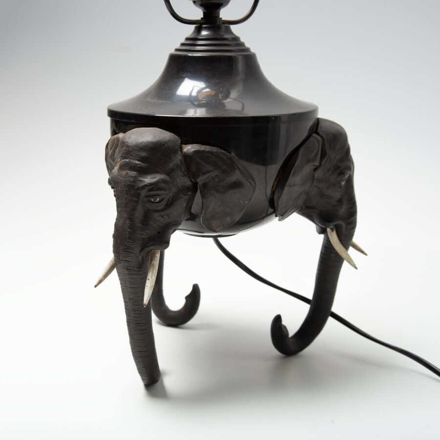 Early 1900´s elephant lamp