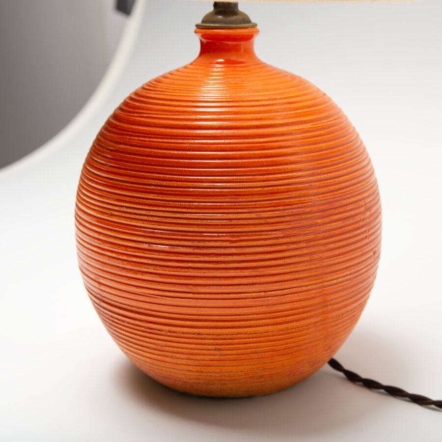Jean Besnard art-deco ceramic lamp