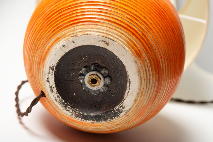 Jean Besnard art-deco ceramic lamp