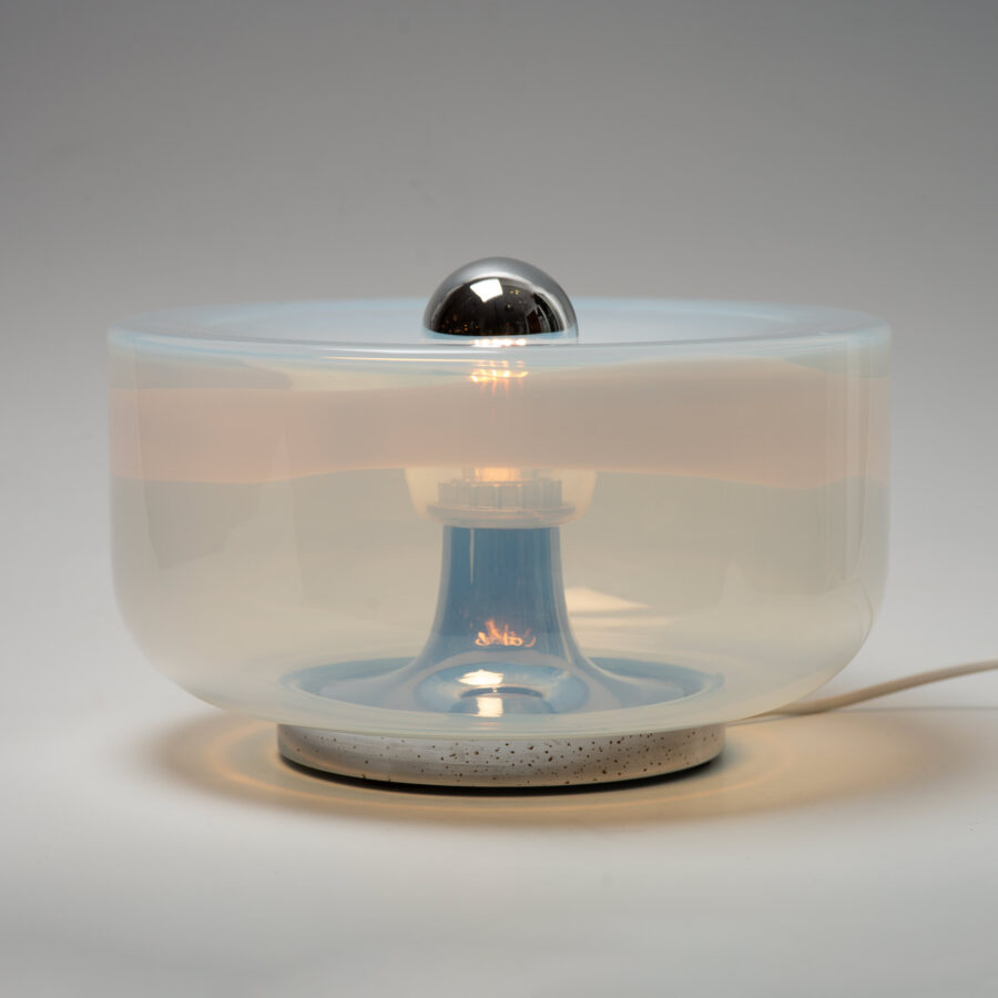 Murano glass lamp by Mazzega