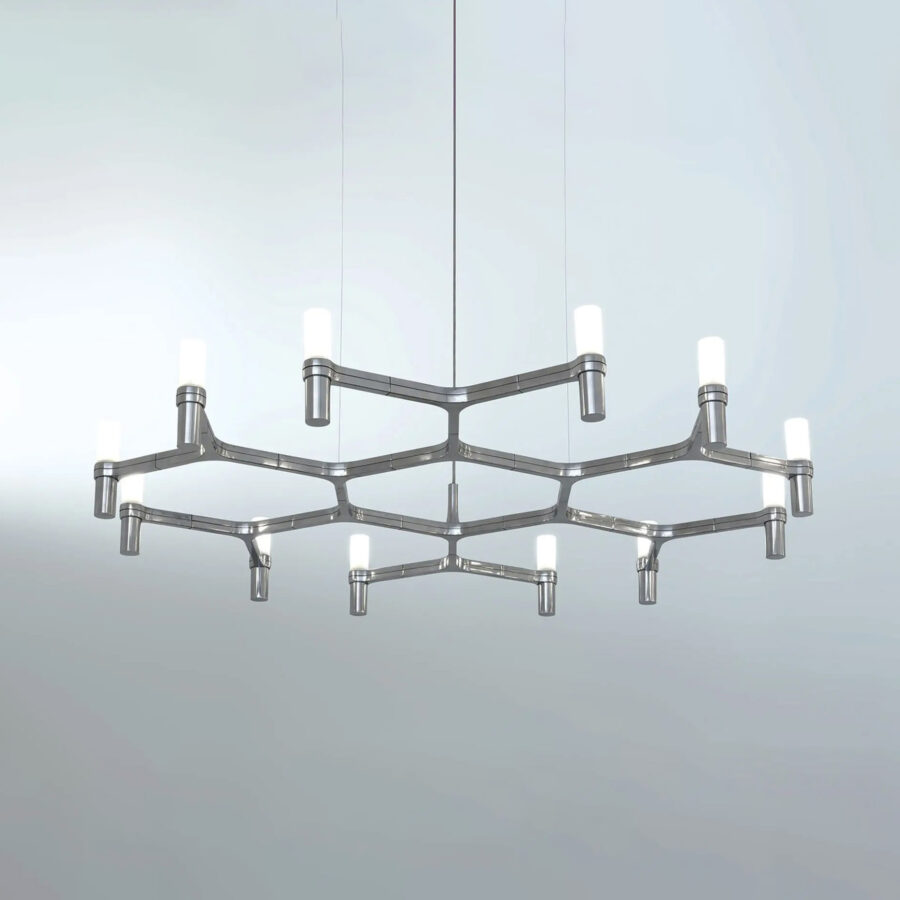 Crown Plana Minor polished aluminium Display Model 30% discount