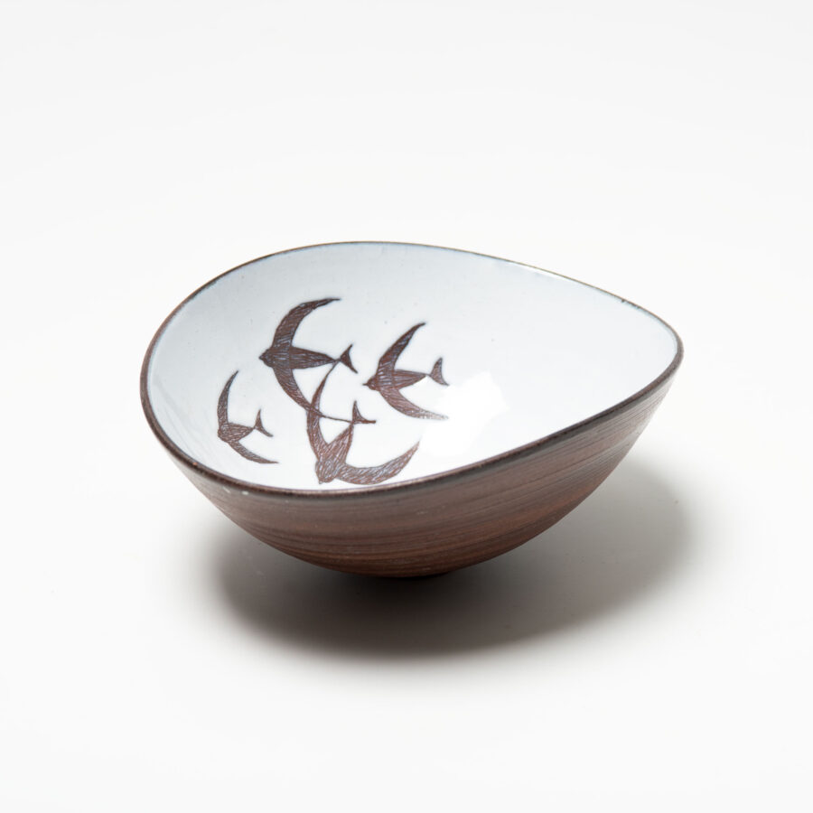 Vintage Swallow Bowl by Kari Bing & Magne Stueland