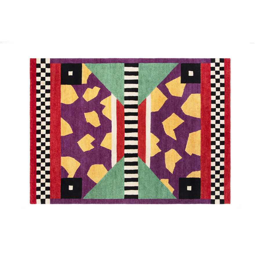 Arizona rug by Nathalie Du Pasquier for Memphis