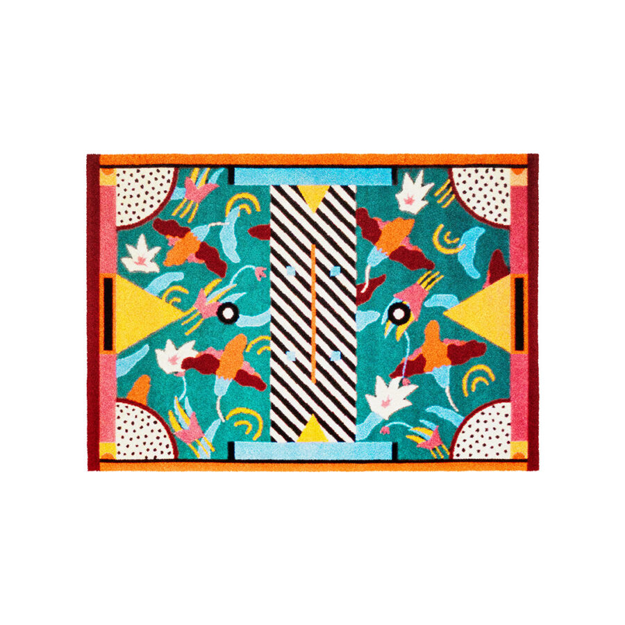 Riviera rug by Nathalie Du Pasquier for Memphis