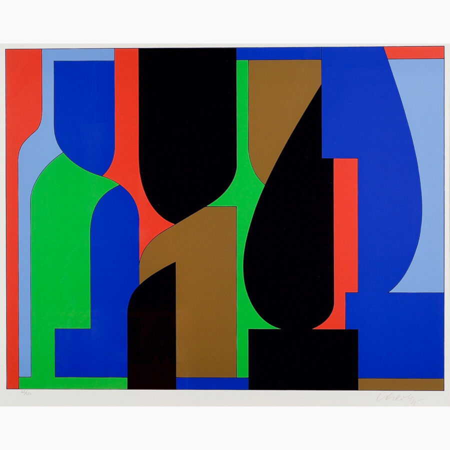 Victor Vasarely serigraph Amir-A