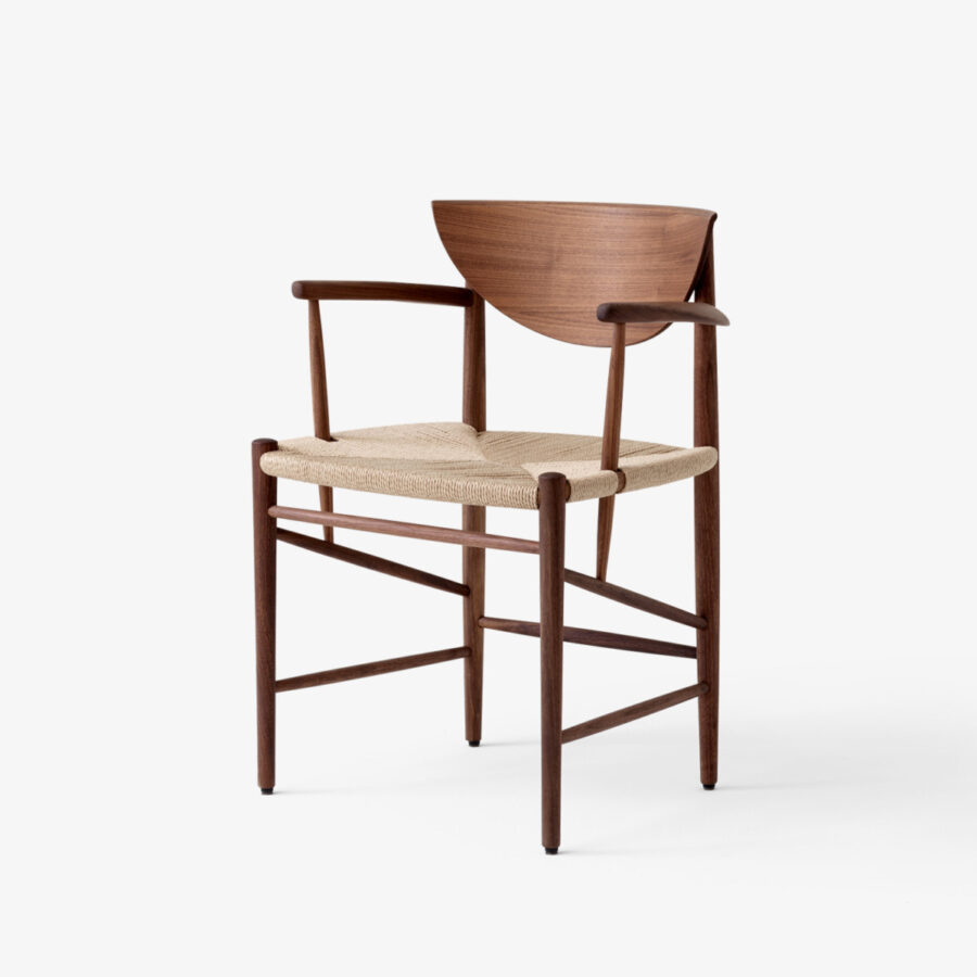 Drawn armchair by Hvidt & Mølgaard