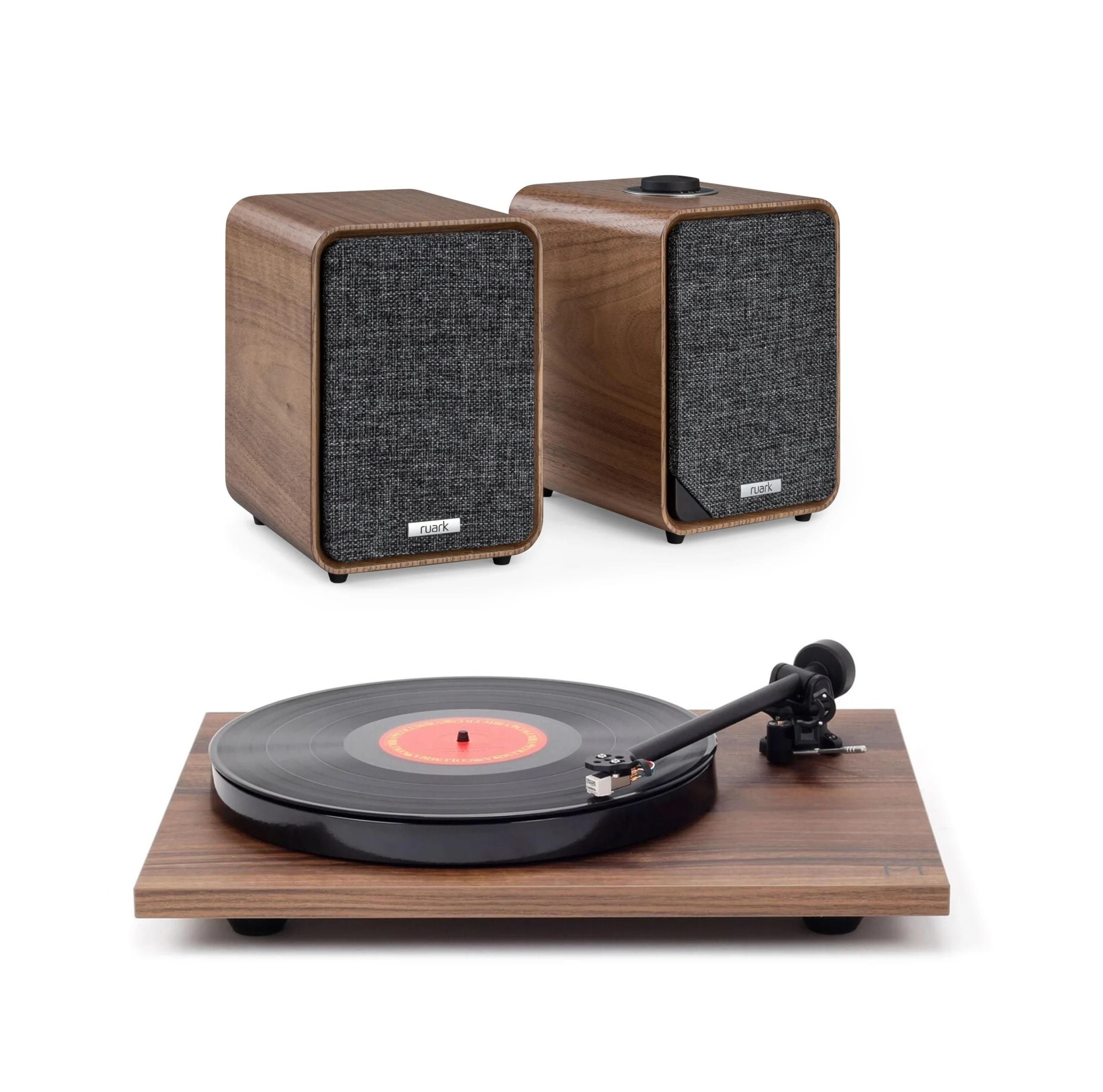 Ruark MR1 Mk3 speakers + Rega Planar 1 turntable